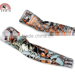 Heat Slimming Multifunction Cycling Wear Fashion Outdoor Sport Anti-UV Protection Breathable Arm Tattoo Sleeve thumbnail-2