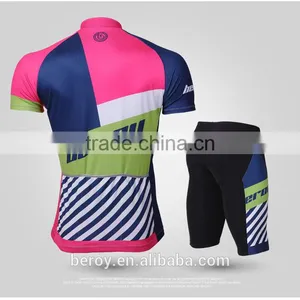 BEROY 2016 Top Fashion Men's Short Sleeve Cycling Jersey and Padded Cycling Shorts Set,outdoor Sports/road/mountain Bike Suits thumbnail-3