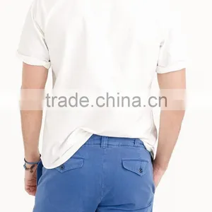 2015 New Arrival SHORT-SLEEVE VINTAGE OXFORD BASEBALL MEN SHIRT thumbnail-3