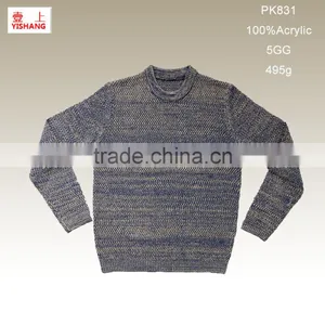 Basic Sweater 100%Acrylic Men's Fashion Sweater ,5GG thumbnail-1