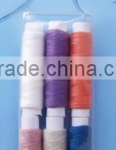 Colorful Customized 100% Polyester Sewing Thread thumbnail-2
