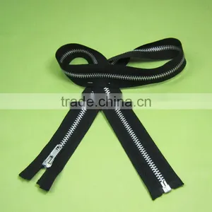 Low Price Double Sliders Plastic Zippers for Luggage/customized Length thumbnail-4