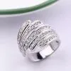925 Silver Ring With CZs thumbnail-1