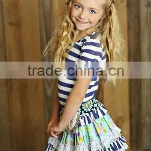 Conice Nini Girls Boutique Clothing Mustard Pie Sleeveless Clothes for Wholesale thumbnail-2