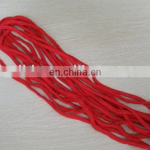 Bright Red Woven Cotton Strings thumbnail-1