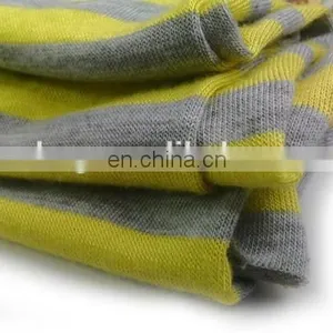 Winfar 100% Rayon Yarn Dye Jersey Stripe Jersey Knit Fabric Wholesale Single Jersey Knit Fabric thumbnail-2