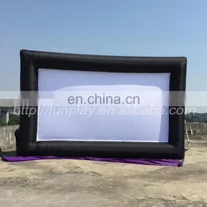 HI 210D Coated Nylon Outdoor Inflatable Movie Screen for Advertising thumbnail-1