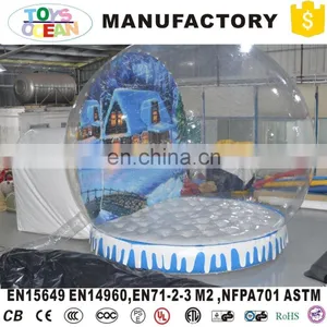 Customized Design Inflatable Snow Globes For Indoor Advertising With High Quality thumbnail-4