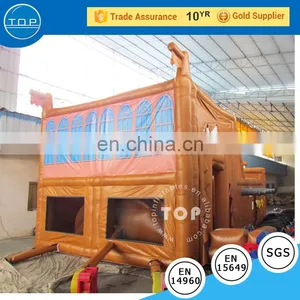 TOP INFLATABLES New Design Bouncer Kids Inflatable Bouncy Castle Water Slide thumbnail-4