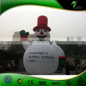China Manufacturer Hot Sale Cheap Christmas Inflatable Snowman For Christmas Yard Decoration thumbnail-3