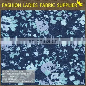 Denim Fabrics for the World Cup New Design Denim Jacket Print Denim Febric thumbnail-1