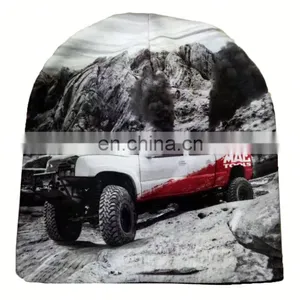 Wholesale Custom Acrylic Knitted Beanie With Logo Embroidery thumbnail-4