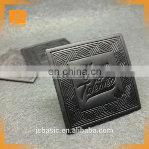 Custom Made Embossed Faux Leather Patches for Hat thumbnail-3