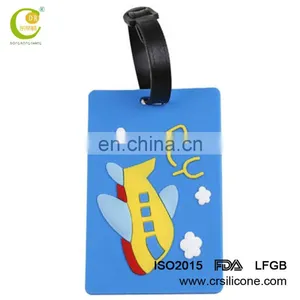 Direct Sale Custom Personalised Eco-Friendly Pvc Luggage Name Tags From Factory thumbnail-3