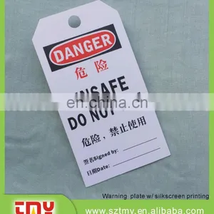 Safety Sign,warning Sign,Lockout Checkout Tags thumbnail-3
