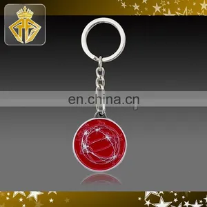Shiny Gold 3D Medal Keychain With Hard Enamel Colored thumbnail-2