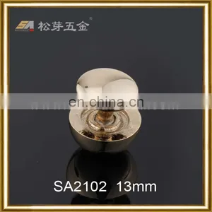 Light Gold Color Rivet- Customized Screw Rivet for Bag thumbnail-1