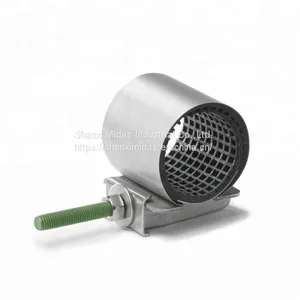 OD67mm Stainless Steel SS Snap Clamp for PVC Pipe thumbnail-2