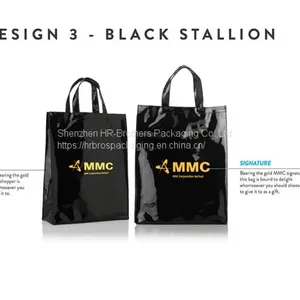 Fashion Design Clear PVC Plastic Ice Bag Chiller Bag Wine Travel Handbag Promotion thumbnail-1