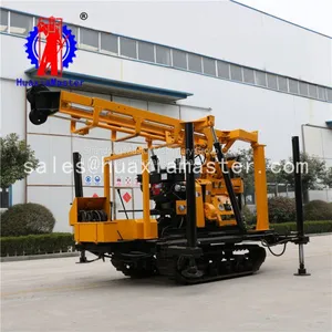 XYD-200 Well Drilling Rig Full Hydraulic Crawler Drilling Rig Crawler Rotary Drill Rig thumbnail-4