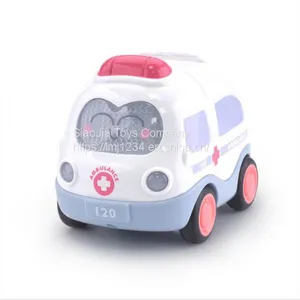 Hot Sale Hands Pushing Inertia Toy Car Inertia Toy Helicopter Inertia Vehicle Diy Toys for Kids Friction Toy Vehicle thumbnail-3