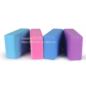 Yoga Blocks Pilates Bricks High Density EVA Foam Exercise for Easy Fitness 3x6x9 Inches thumbnail-2