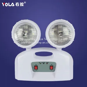 NI-CD Battery Double Head Led Emergency Light Rechargeable Light thumbnail-4
