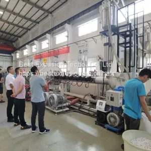 HDPE800 Solid Pipe Extrusion Production Line thumbnail-1