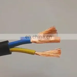 H05VV-F/H03VV-F 2 Core 3 Core PVC Insulated Wire Flexible Electrical Multiconductor Cable thumbnail-1