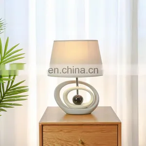 High Quality Affordable Lighting Light Grey Modern Hotel Creative Desk Lamp thumbnail-6