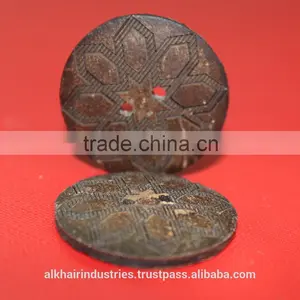 Natural Coconut Shell Button thumbnail-2