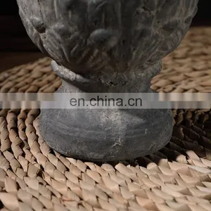 Eastern Custom Pine Cone Shape Cement Small Sculpture Ornament Unique Cheap Vintage Home Decoration Accessories thumbnail-5