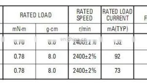 6V 9V 12V 2400rpm DC Motors EG-530AD for Cassette Tape Recorder thumbnail-3