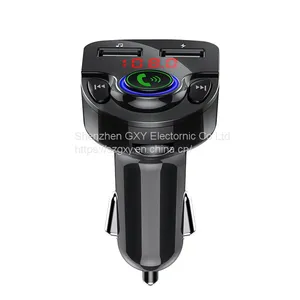 G32 5V/3.1A Dual USB Wireless Car Radio FM Transmitter Bluetooth Car MP3 Player With TF Card Slot for Music Play thumbnail-2