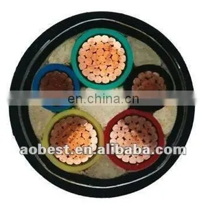 2021 Year Copper Conductor PVC Insulated Steel Tape Armored PVC Sheathed Power Cable thumbnail-2