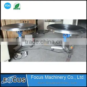 Factory Price 304# Stainless Steel Collecting Rotary Packing Table thumbnail-2