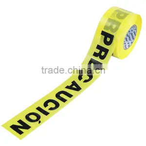 Hot Selling Non Adhesive Hazard Warning Tape With Word Precaution OP013-13 thumbnail-2