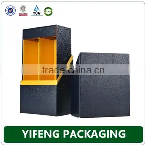 Fancy Wine Gift Box for 2 Bottle Custom Designs thumbnail-6