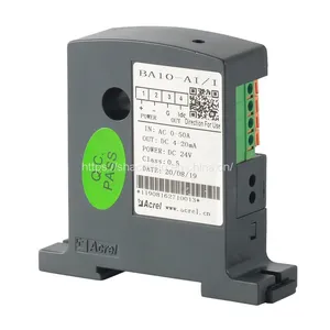 Acrel AC Current Transformer Input:AC 0~50A Output:DC 0-5V/4~20mA Diameter:10mm CT Class 0.5 Current Transducer BA10-AI/I thumbnail-3