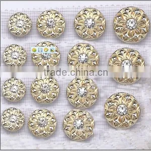Plating Effect Resin Coats Button for Women With Shank thumbnail-1