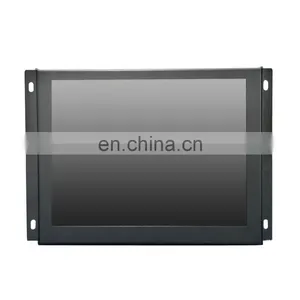Industrial Metal Case Open Frame Display Portable LCD Computer Monitor 8 Inch thumbnail-2