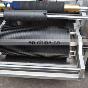 Hot Sell Semi Automatic Composite Paper Tube Honey Jar Beer Wine Bottle Sticker Cold Wet Glue Labeling Machine thumbnail-2