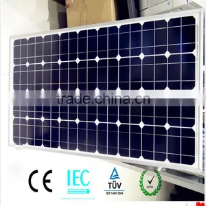 Customized Size As Ur Request of CE IEC TUV 120W Mono Crystalline High Efficiency Panel Solar thumbnail-1