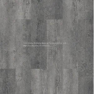 GKBM Greenpy SY-W1009 Waterproof Nostalgic Gray Oak 4mm Click Stone Plastic Composite SPC Flooring thumbnail-1
