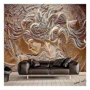 3D Wallpapers Home Decor Wallpaper For Walls Luxury Living Room Decoration Drop Ship thumbnail-2