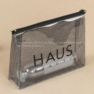 EVA Garment Packing Cosmetic Tote Bags Packaging / Cosmetic Storage Bag Clear Travel Makeup Bag Shoulder Pvc Cosmetic Bags thumbnail-2