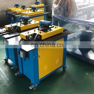 Best Selling SA-15`HB Duct Lock Forming Square Pipe Elbow Making Lock Seam New Machine Pittsburgh Lock Former Machine for HVAC thumbnail-5