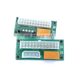 Dual Power Supply Synchronous Starting Adapter 24pin Sata Power Supply Start Module thumbnail-1