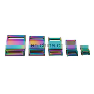 Custom Name Safety Belt Buckles Logo Side Quick Release Buckles Rose Gold Metal Eco-friendly Lead Free and Nickle Free thumbnail-3