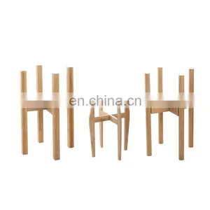 High Quality Adjustable Bamboo Flower Plant Stand Wooden Plant Support for Garden Balcony Supplies Wholesale thumbnail-4